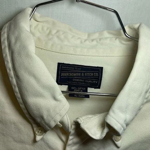Men’s Abercrombie & Fitch Shirt Size 16/5-33 - Picture 3 of 7